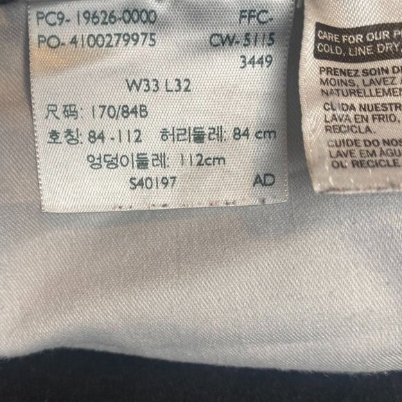 Levi's Mens 311 Shaping Skinny Jeans Size 33 Black Denim Classic Casual Travel - Picture 9 of 15